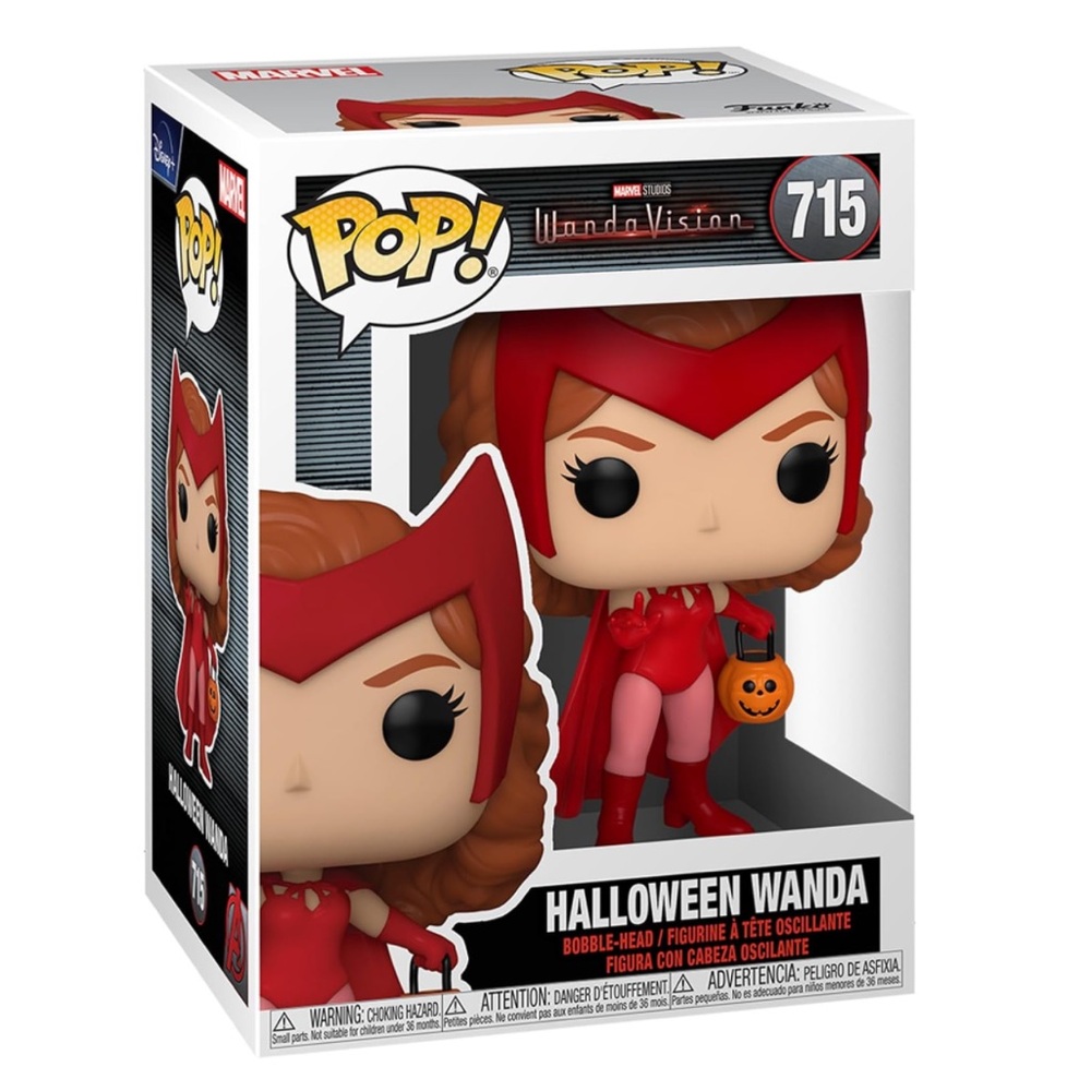Funko Pop! Marvel: WandaVision - Halloween Wanda Vinyl Figure 715